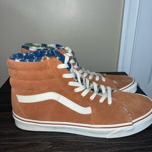 Size 10.5 - Vans Sk8- High Suede Sherpa Brand New No Box